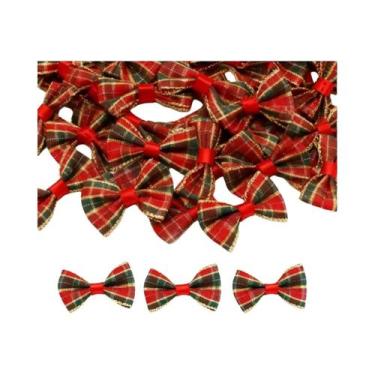 Imagem de Laços De Fita De Poliéster Mini De Natal 10-200 Peças Para Artesanato 