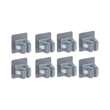 Imagem de Suporte De Vassoura Autoadesivo De Parede, Organizador De Armazenament