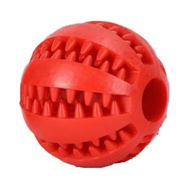 Imagem de Bola De Brinquedo Interativa De Borracha Para Cães, Brinquedo Para Fil