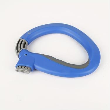 Imagem de [Suporte de bolsa conveniente] Prático suporte de bolsa autotravante com uma mão | para compras de supermercado - Aderência segura para fácil transporte (azul)