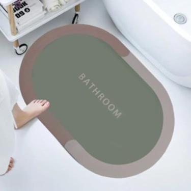 Imagem de Tapete Hiper Absorvente Antiderrapante Secagem Rápida | Tapete de Banheiro Borracha Super Absorção (22)