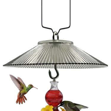 Imagem de Defletor Para Comedouro Passaros A prova de Esquilos - Decoração Externa de Grande Cobertura,Proteção Para Comedouros De Aves De Esquilos | Para Amantes De Jardim Exterior Quintal Relvado Interior