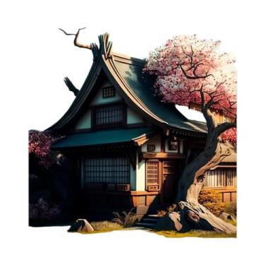 Imagem de Pôster De Paisagem Urbana Neon De Tóquio Impressão De Arte De Anime Em