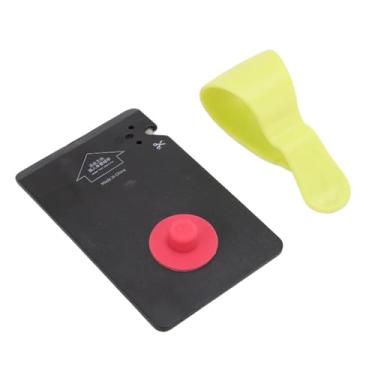 Imagem de KUIDAMOS Cartão Disjuntor de Vidro de Janela de Carro Ferramenta de Emergência Compacta para Todos Os Motoristas Com Pino de Aço de Tungstênio e Cortador de Cinto de Segurança para Carros e