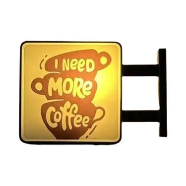 Imagem de Imãs De Geladeira Mini Iluminados, Caixa De Luz Para Café E Cerveja, D