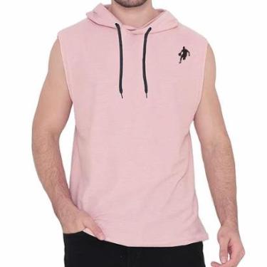 Imagem de Colete Moletom Regata Com Capuz Dibre Basquete P ao G5 Plus Size Masculino-Unissex