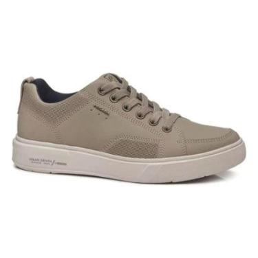 Imagem de Sapatênis Pegada Casual Masculino Couro Levitech Branco 111902-01-Masculino