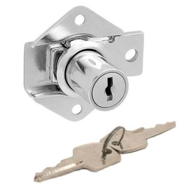 Imagem de Fechadura Artigo 871-31MM Cromada Para Móveis - Papaiz