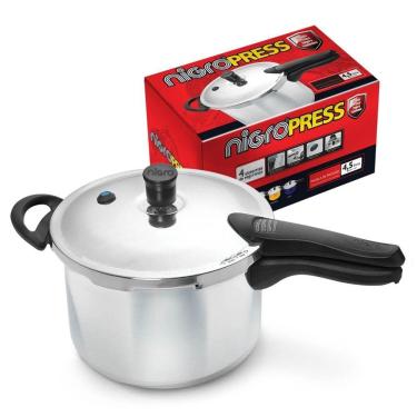 Imagem de Panela de Pressão Press 4,5 Litros em Alumínio Nigro