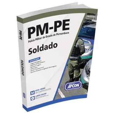 Imagem de Apostila PM-PE 2023 - Soldado - APCON