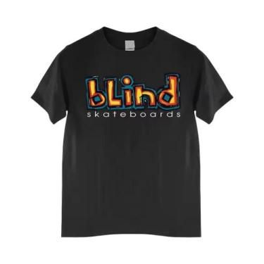 Imagem de Camiseta Masculina Skateboard Blind Playeras De Mujeres TShirt Roupas 