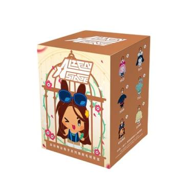 Imagem de KILA MILA Anime Allien Stage Figure Blind Box,MIZI SUA Ivan Till Luka Officially Kawaii PVC Plush Figure Series Collection (Random 1pcs)