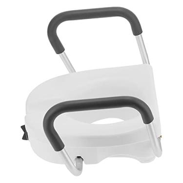 Imagem de Mingzhe Assento Sanitário Elevado, Apoio de Braço Ajustável, Suprimentos de Banheiro para Idosos, Mulheres Grávidas