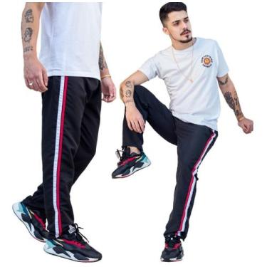 Imagem de Kit 2 Calças Adulto Tactel 1 Bolso Agasalho Inverno 073 - J94 Confecçõ