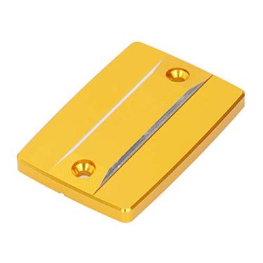 Imagem de Keenso Tampa do Reservatório de Fluido de Freio, Tampa de Substituição Direta Em Liga de Alumínio CNC Com 4 Opções de Cores, para MT07 MT09 MT10 MT03 MT01 FZ6 FZ8 FZ1 XJR1300 XT1200Z (GOLD)