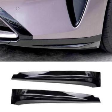 Imagem de Kit de carroceria de spoiler difusor de para-choque dianteiro para carro compatível com SU7 protetor de para-choque acabamento de canto acessórios de carro Tunning Part (preto fosco)