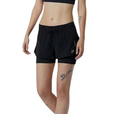Imagem de Shorts Feminino Treino Dia a Dia Impact Run 2 New Balance-Feminino
