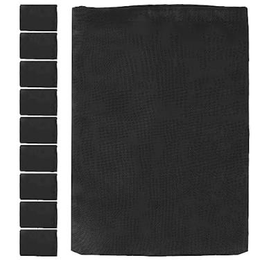 Imagem de Generic Bolsa de Transporte Preta Com Cordão de Poliéster Durável para Armazenamento de Corda de Pular, Pacote Com 10 Bolsas, Ideal para Academia e Uso Ao Ar Livre