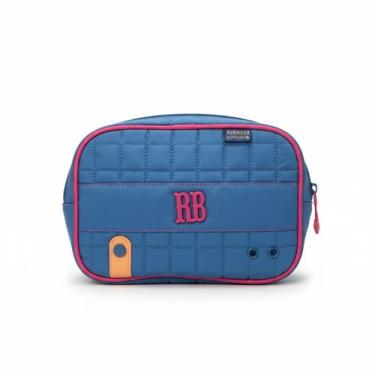 Imagem de Estojo Escolar Rebecca Bonbon Original Cores Vibrantes Cor:azul, azul