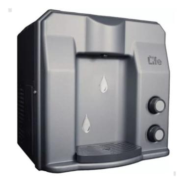 Imagem de Filtro Água Super Alcalina Ionizada Mineralizada Top Life Cor Prateado 127v