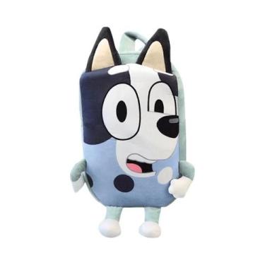 Imagem de Mochila Infantil Kawaii Da Família Bluey, Bolsa Escolar De Desenho Ani