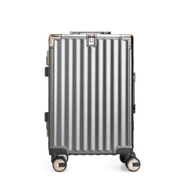 Imagem de Mala viagem 38 litros fechamento tsa rodas giratorias - RAMOWA, Cinza 