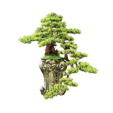Imagem de Plantas falsas decorações de vegetação artificial ornamentos de presente de inauguração de casa simulação bonsai escritório sala de estar decoração de entrada decoração