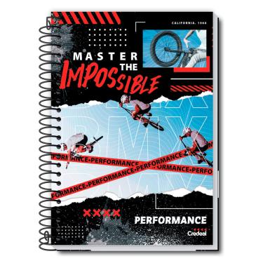 Imagem de Caderno Universitário Masculino Performance 280F/20 Matérias Credeal