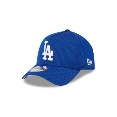Imagem de BONE NEW ERA 9FORTY A-FRAME SNAPBACK LOS ANGELES DODGERS MLB OFF WHITE-Masculino