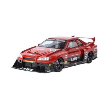 Imagem de Carro De Modelo Em Escala 1:24 Tourbillon GTR S15 Em Liga Metálica Com
