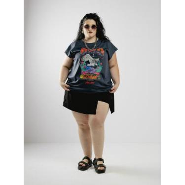 Imagem de Regata oversized feminina arizona desert dreaming chumbo - jayjam rock