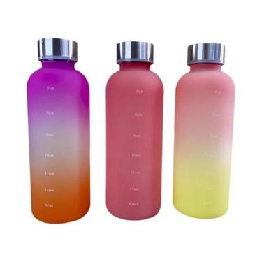 Imagem de Garrafa De Água Plástica Fosca De 550ml À Prova De Vazamentos, Livre D