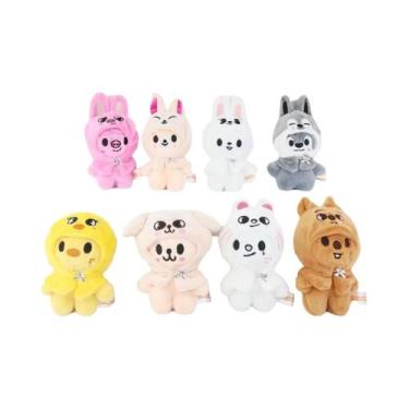 Imagem de Chaveiro De Pelúcia KPOP Stray Kids Hwang Hyun Jin 10CM, Pingente De B