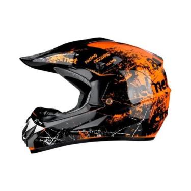 Imagem de Capacete Infantil De Motocross Shark Para Moto Off-Road E ATV - Acessó