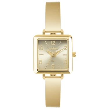 Imagem de Relógio Condor Feminino Ref: Co2035nke/5x Retangular Bracelete Dourado