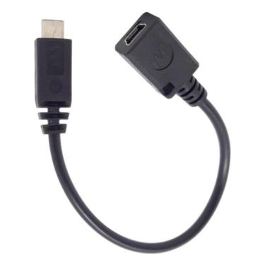 Imagem de Cabo Adaptador Mini Usb Femea Para Micro Usb Macho Conversor