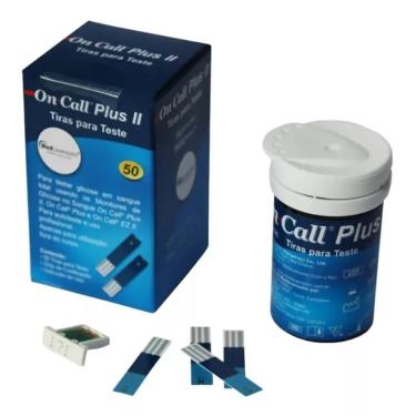 Imagem de 150 Tiras De Glicose On Call Plus Ii