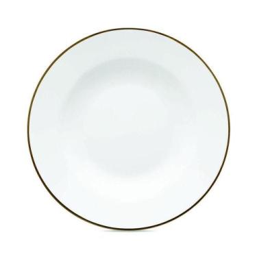 Imagem de Jogo De Pratos Fundos Em Porcelana Flamingo Com 6 Peças 23,5cm Oxford 