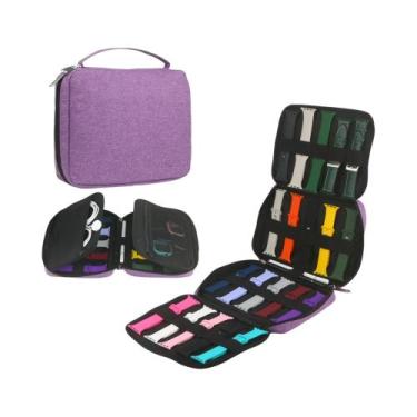 Imagem de Bolsa De Armazenamento Para 20 Pulseiras De Relógio, Organizador De Vi