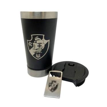 Imagem de Copo Térmico Vasco 500 Ml Com Abridor - 7220 - Cebola E Tatuapé
