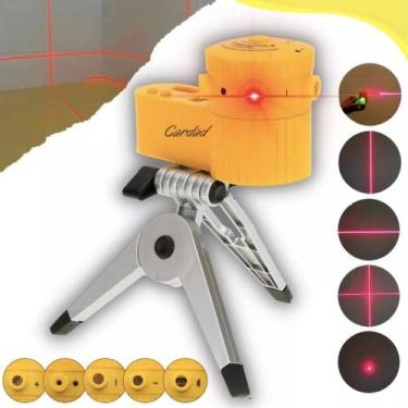 Imagem de Nivelador Nível Laser Trena Com Tripé Piso Teto 5 Modos - Monac