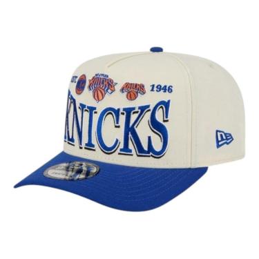 Imagem de Boné New Era 950 A-Frame New York Knicks Off White-Masculino