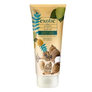 Imagem de Sabonete Liquido Corporal Exotic África 200ml - Davene