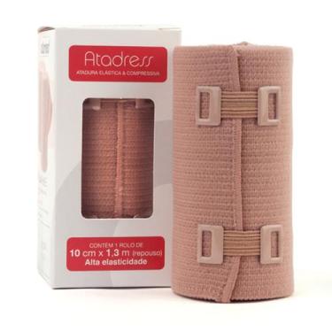 Imagem de Atadura Elástica Alta Compressão Médica Atadress para lesões esportiva