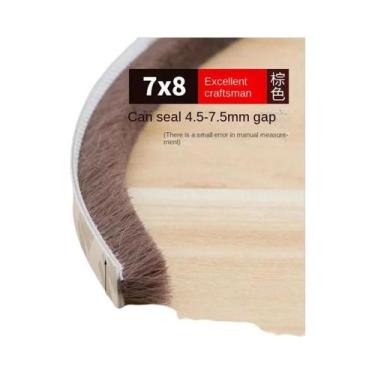 Imagem de Fita De Vedação Acústica Autoadesiva Cinza, Preta, Branca E Marrom De 