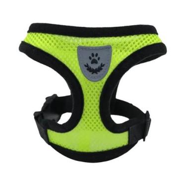 Imagem de Coleira Peitoral Respirável Para Cães Pequenos E Gatos, Arnês De Verão