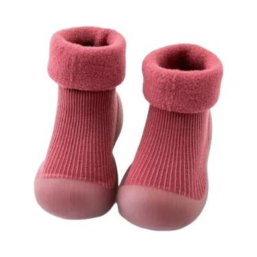 Imagem de Sapatos De Inverno Para Bebês Recém-Nascidos, Meias Quentes E Confortá