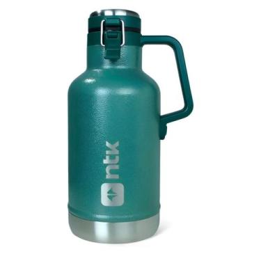 Imagem de Garrafa termica growler nautika inox 1,9 litros verde