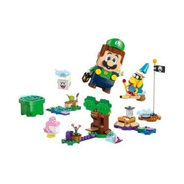 Imagem de Conjuntos MOC De Aventuras De Luigi, Série De Jogos Super Bros 71440, 