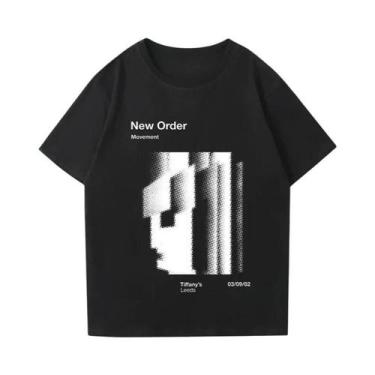 Imagem de Camiseta Unissex Vintage De Algodão De Verão Com Estampa De Banda De R